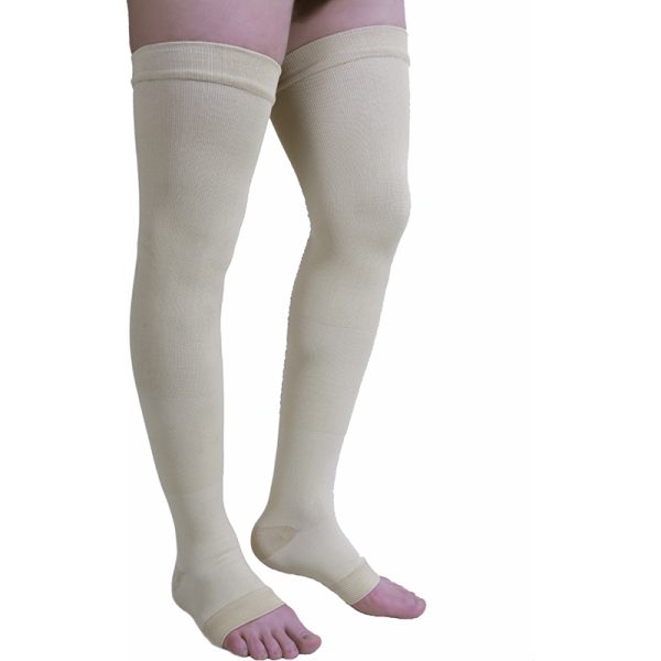 جوراب واریس کف دار روی ران AG سماطب کد ۷۰۱۶