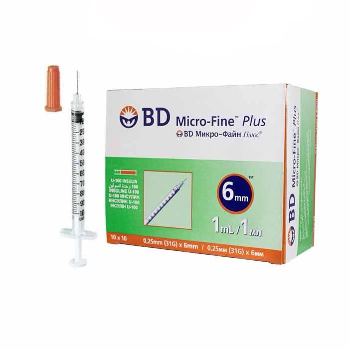 سرنگ انسولین BD 1CC
