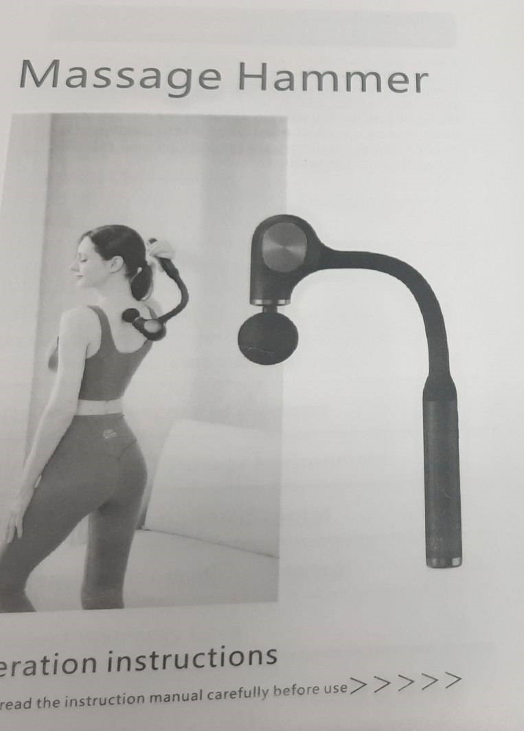 ماساژور گان دسته بلند MDHL کد MD-HP68